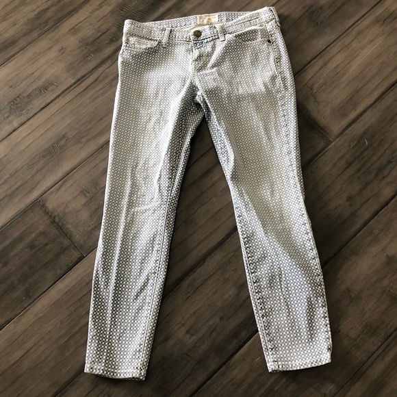 Current/Elliott Stiletto Gingham Jeans - Size 29 - Picture 2 of 10